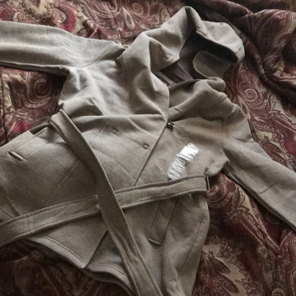 NWT LRG taupe heather & nutmeg Sebby jacket w/hood
